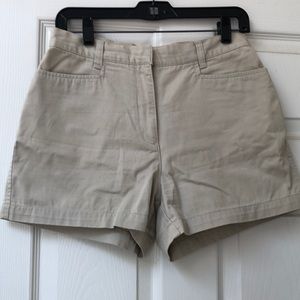 NWOT Khakis,  New York & Company brand,  100% cotton size 6, shorts ,